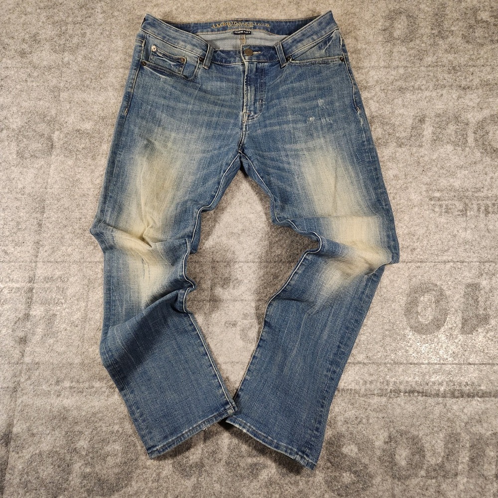 American Eagle Jeans Men's 32x29 Blue Extreme slim straight